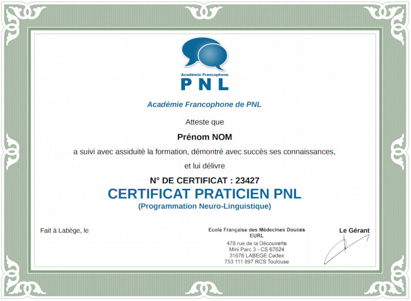 Pack E-Learning : 2 formations "Praticien + Maître-Praticien en PNL"