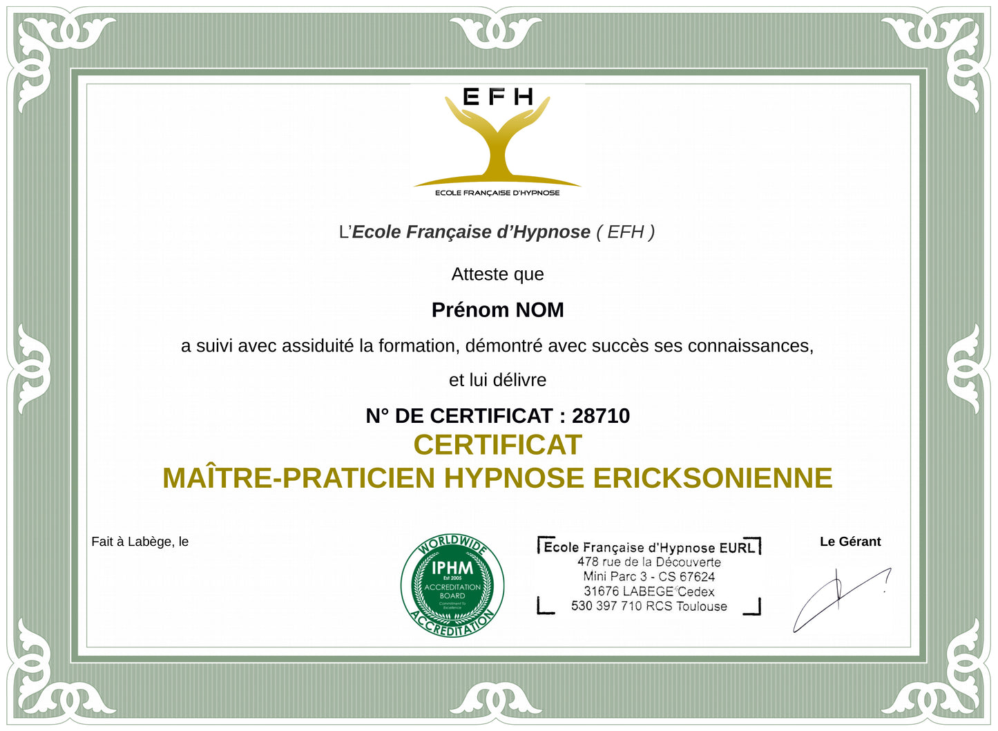 Pack E-Learning : 2 formations "Praticien + Maître-Praticien en Hypnose Ericksonienne"