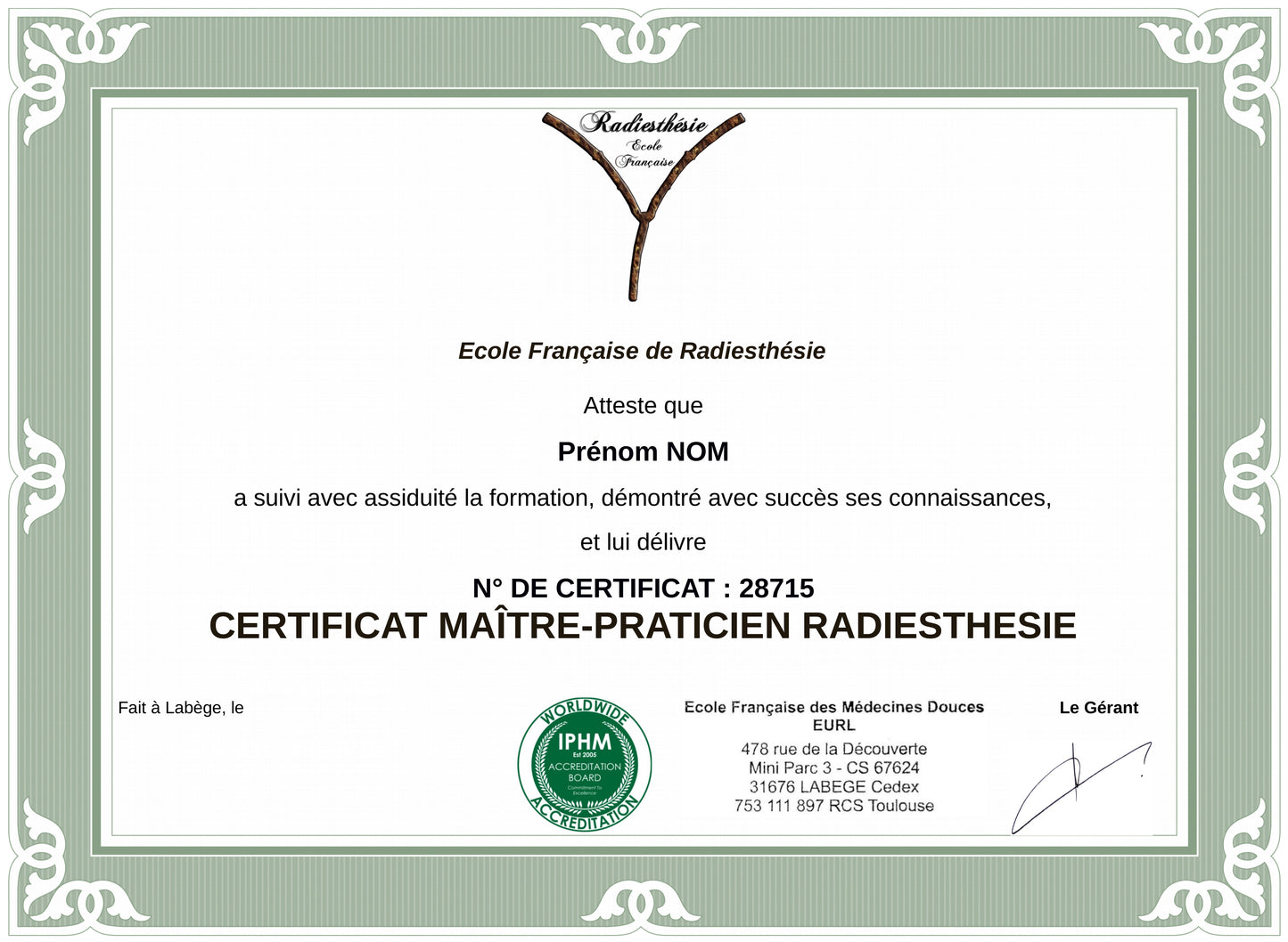 Pack E-Learning : 2 formations "Praticien + Maître-Praticien en Radiesthésie"