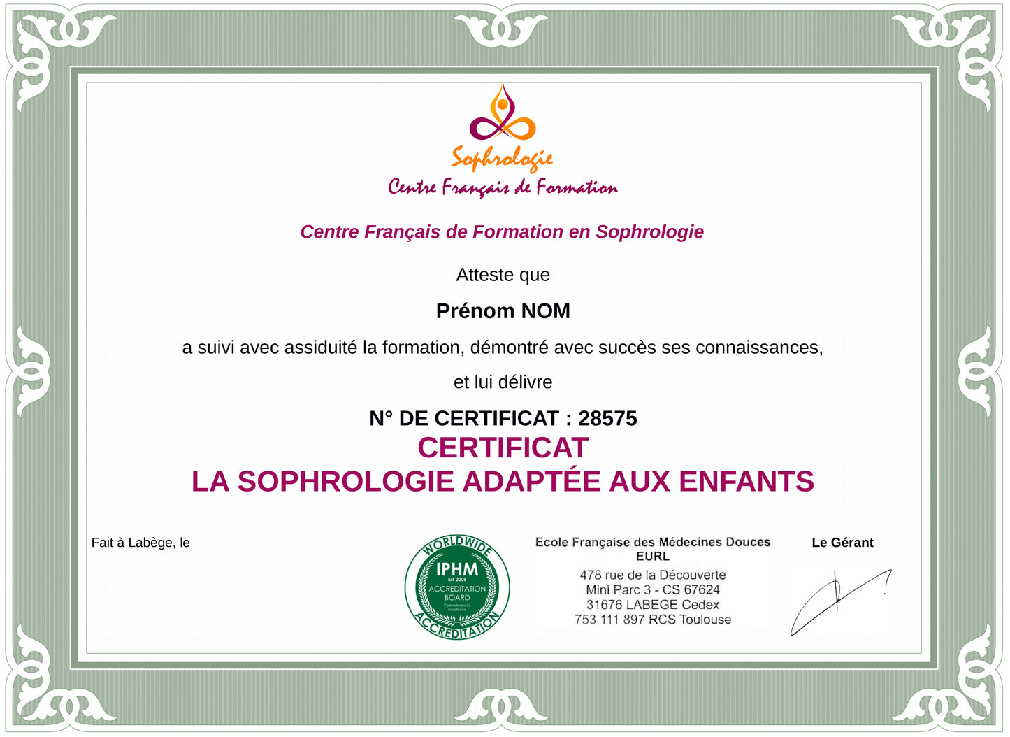 La Sophrologie adaptée aux enfants